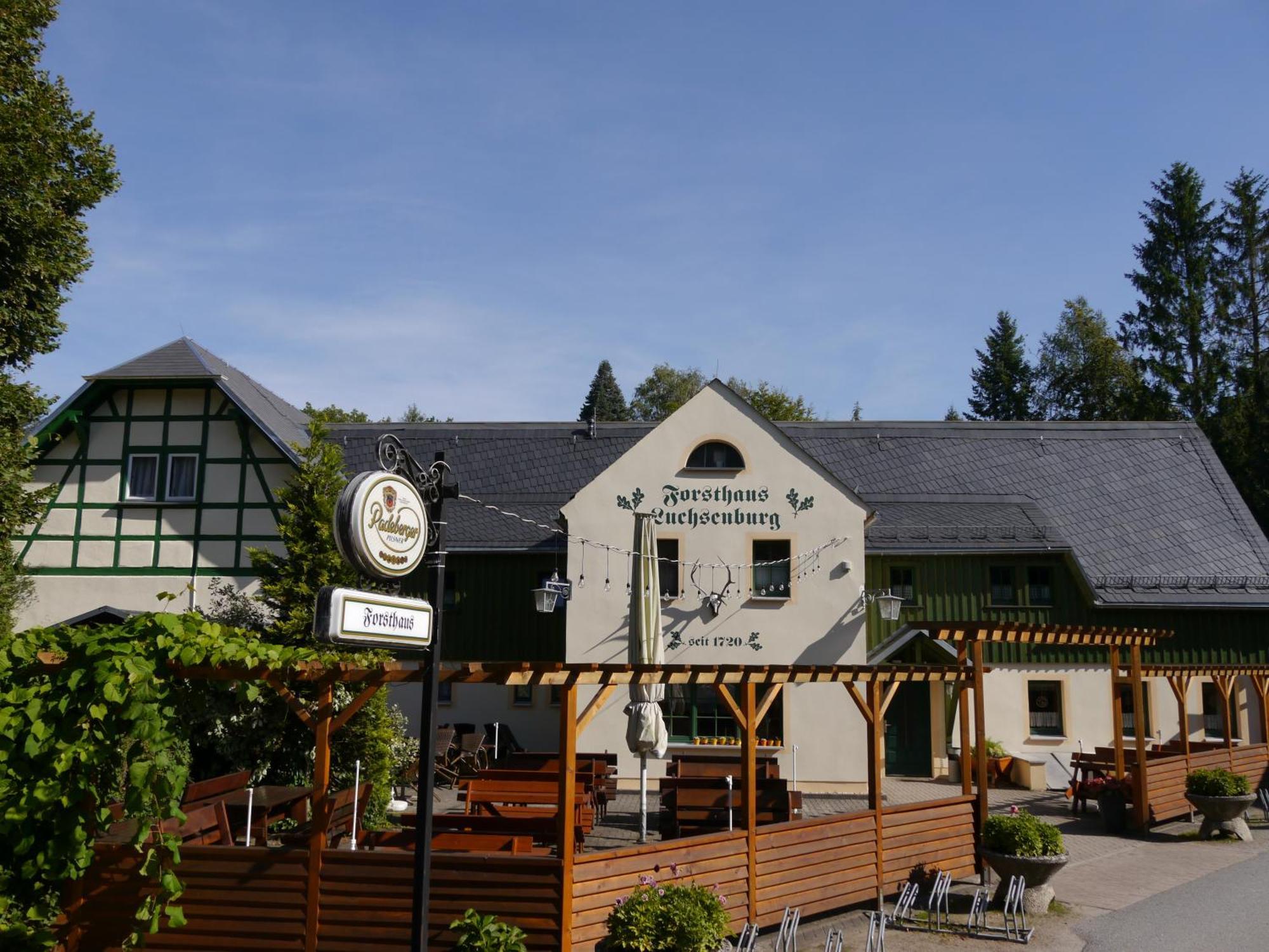 Forsthaus Luchsenburg Hotel Ohorn Exterior photo